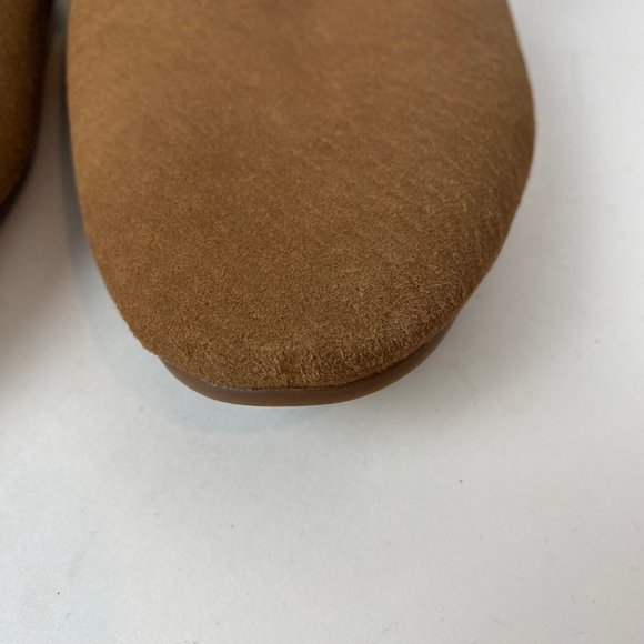 Women's OluKai Lomo Hulu Leather NZ Wool Shearling Slippers Size 7 - Picture 3 of 11